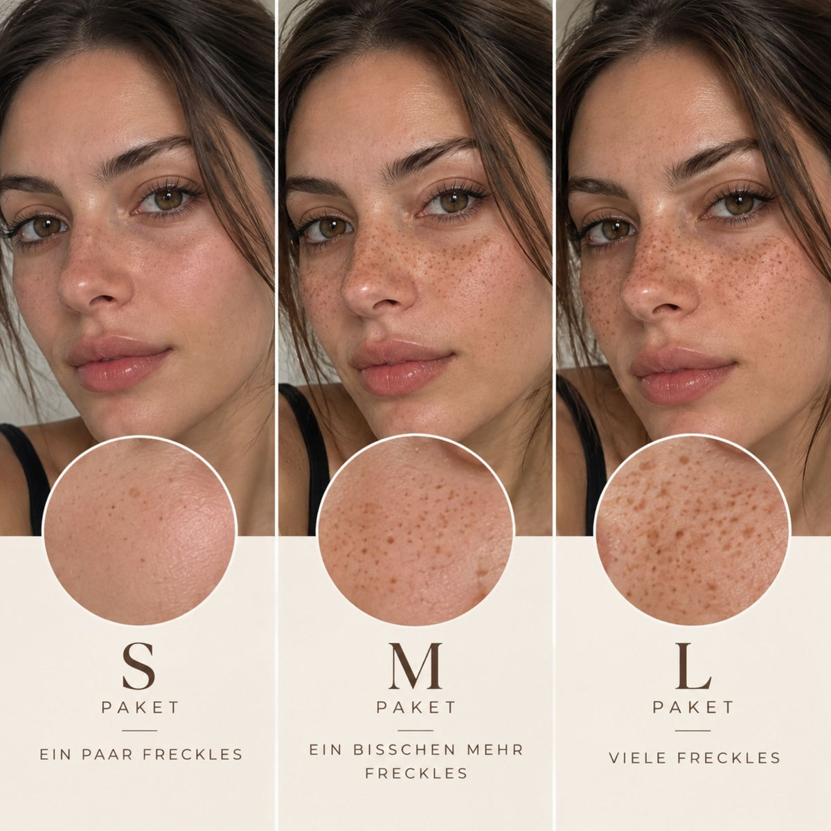 Fake Freckles - Sommersprossen PMU Pigmentierung in München