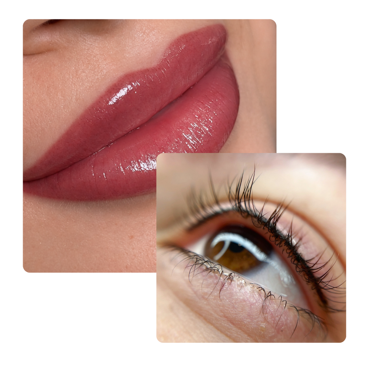 LIPS + Wimpernkranz | Kombi Behandlung